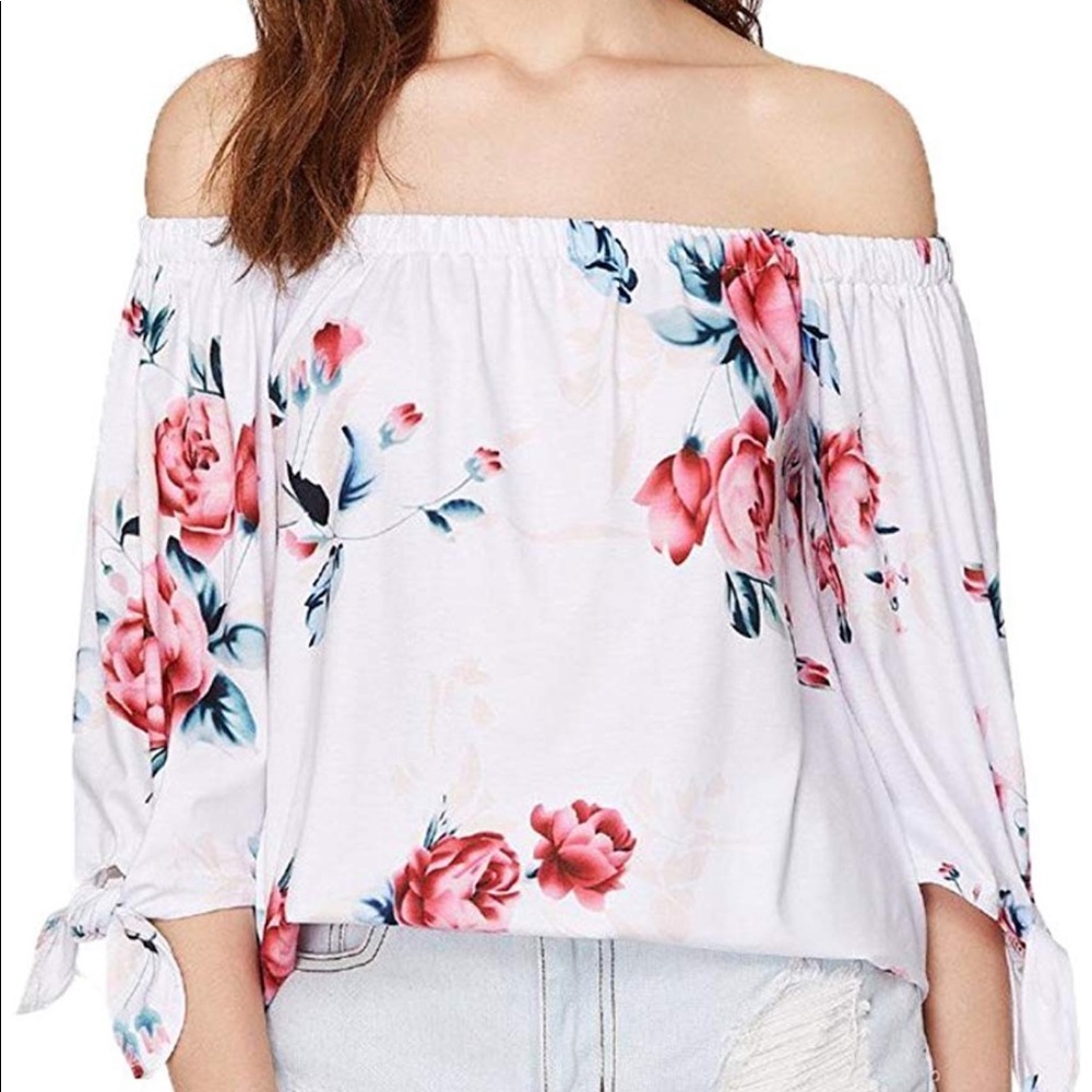 🆕♨️Bohemian Chic off the Shoulder Blouse